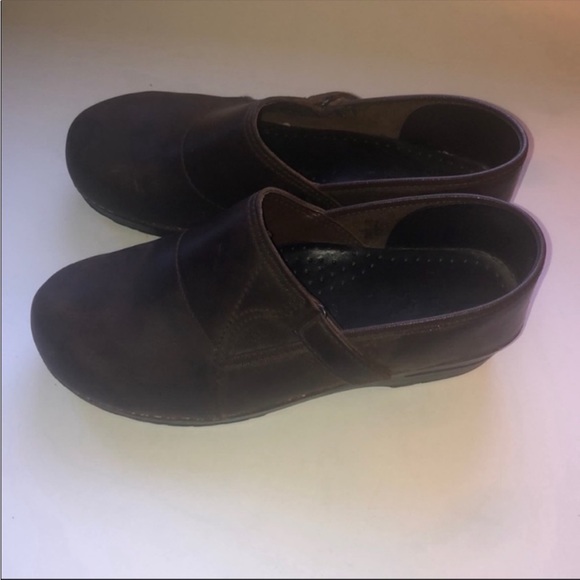 Dansko Leather Clogs - Picture 2 of 5